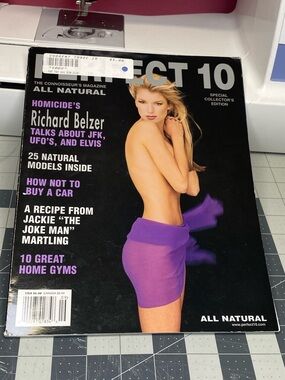 Perfect 10 Magazine Marissa Miller Special Collectors Edition 1999 with bonus